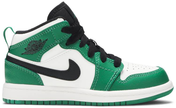 Air Jordan 1 Mid SE PS  Pine Green  BQ6932-301