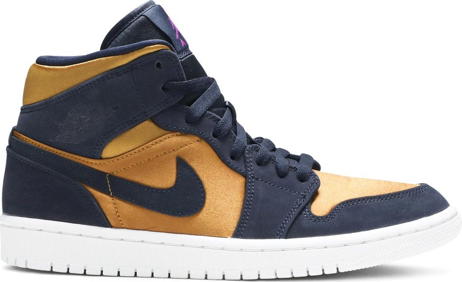 Air Jordan 1 Mid SE Premium  Stain Gold  852542-401
