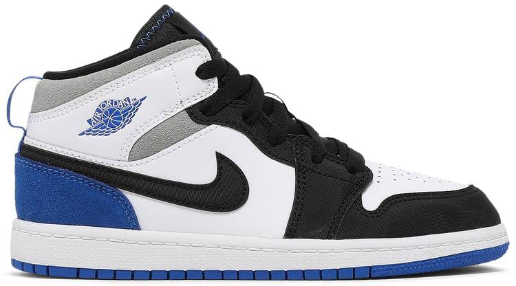 Air Jordan 1 Mid SE PS  Royal Black Toe  BQ6932-102