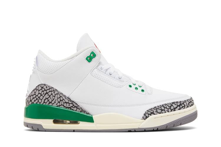 Wmns Air Jordan 3 Retro  Lucky Green