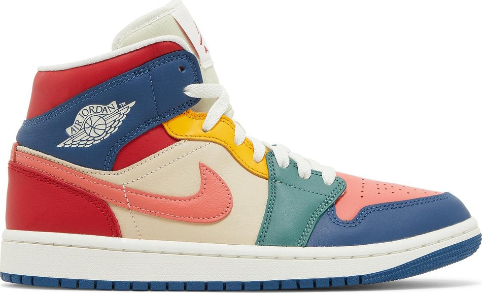 Wmns Air Jordan 1 Mid SE  Multi-Color  DN3738-400